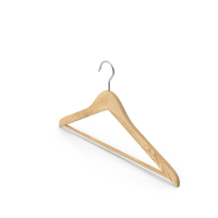 Wooden Coat Hanger PNG & PSD Images