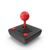 Retro Joystick PNG & PSD Images