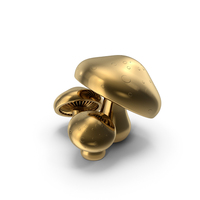 Gold Mushroom PNG & PSD Images