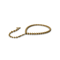 Gold Prayer Beads PNG & PSD Images