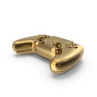 Gold Game Controller PNG & PSD Images
