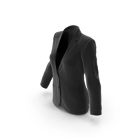 Black Women Formal Suit Jacket PNG & PSD Images