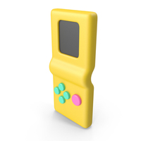 Cartoon Retro Game Console PNG & PSD Images