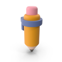 Cartoon Pencil PNG & PSD Images