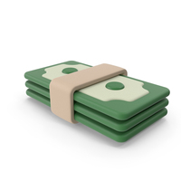 Cartoon Banknotes PNG & PSD Images