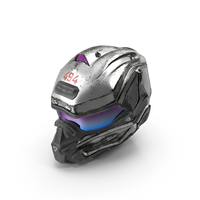 Sci-Fi Old Futuristic Helmet PNG & PSD Images