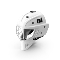 Ice Hockey Goalie Helmet with Cage PNG & PSD Images