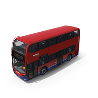 London Double Decker Bus Enviro 400 Simple Interior PNG & PSD Images