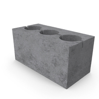 Cinder Block 3 Channels PNG & PSD Images