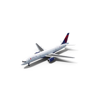 Delta Airlines Boeing 757 Commercial Airliner PNG & PSD Images