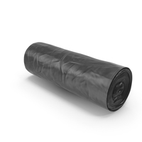 Black Trash Bag Roll PNG & PSD Images
