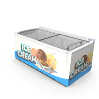 Ice Cream Chest Freezer PNG & PSD Images