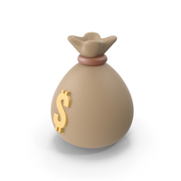 Cartoon Moneybag PNG & PSD Images