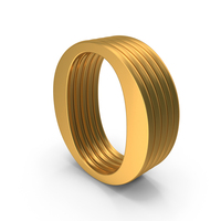 Alphabet Times New Roman Gold O PNG & PSD Images