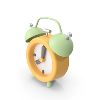 Cartoon Alarm Clock PNG & PSD Images