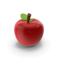 Cartoon Red Apple PNG & PSD Images