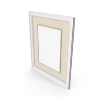 Art Gallery White Frame PNG & PSD Images