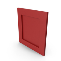 Red Artwork Frame PNG & PSD Images