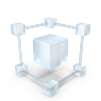 Block Chain Glass PNG & PSD Images