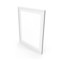 White Picture Frame PNG & PSD Images