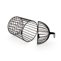 Open Old Cage Lying PNG & PSD Images