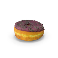 Purple Donut PNG & PSD Images