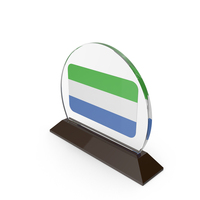 Sierra Leone Flag Trophy PNG & PSD Images