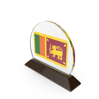 Sri Lanka Flag Trophy PNG & PSD Images