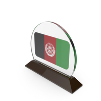 Afghanistan Flag Trophy PNG & PSD Images