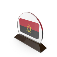 Angola Flag Trophy PNG & PSD Images