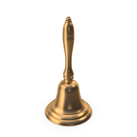 Gold Hand Bell PNG & PSD Images