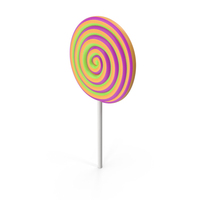 Spiral Lollipop PNG & PSD Images