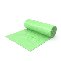 Eco Garbage Bag Unrolled PNG & PSD Images