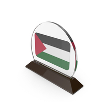 Palestine Flag Trophy PNG & PSD Images