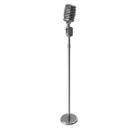 Retro Microphone PNG & PSD Images