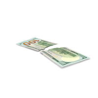 Split Two Apart 100 US Dollar Money Note PNG & PSD Images