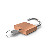 Padlock With Key PNG & PSD Images