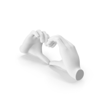 Heart Hand Sculpture PNG & PSD Images
