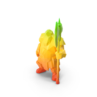 Stylized Warrior PNG & PSD Images