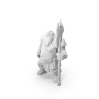 Stylized Warrior PNG & PSD Images