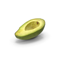 Half Of Avocado PNG & PSD Images