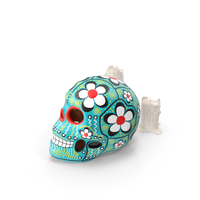 Calavera Cielo Alegre With Candles PNG & PSD Images