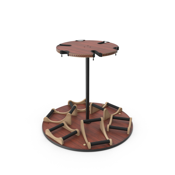 Carousel Rotating Guitar Stand PNG & PSD Images