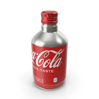 Coca-Cola Aluminum Bottle PNG & PSD Images