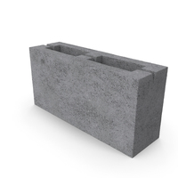 Concrete Stretcher Brick PNG & PSD Images