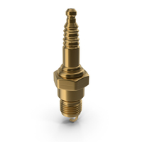 Gold Spark Plug PNG & PSD Images