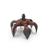 Hydraulic Scrap Grapple Old PNG & PSD Images