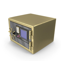 Locker Money Save Golden PNG & PSD Images