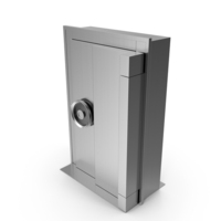 Vault Door with Biometric FingerLock PNG & PSD Images