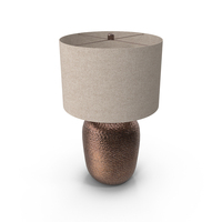 Millaray Table Lamp Metallic PNG & PSD Images